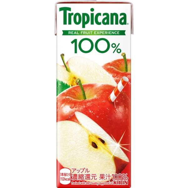 toropikana 100%苹果250ml 24[清凉饮料]部_1