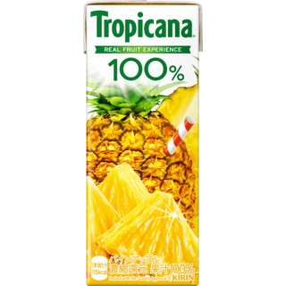 [，为保质期迫切，限定网络的特价]24部toropikana 100%菠萝250ml[:水果汁] ※保质期：到2024年6月20日