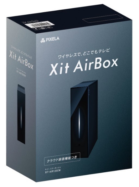 ワイヤレス テレビチューナー Xit AirBox（サイト エアーボックス） XIT-AIR120CW ピクセラ｜PIXELA 通販 