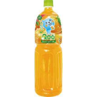 6部minittsumeido Qoo(ku)橘子1500ml[清凉饮料]