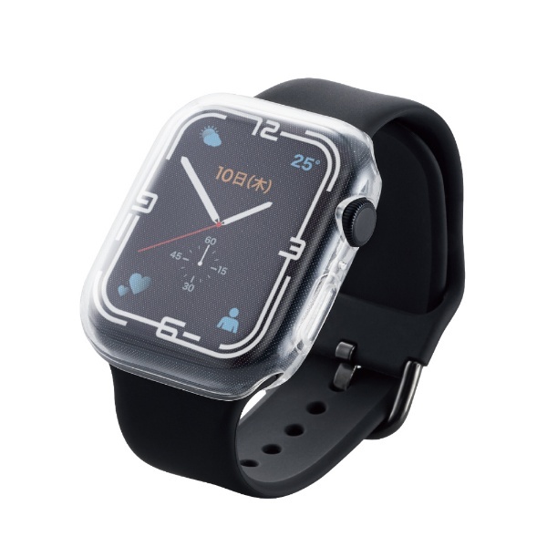 Apple Watch 45mm 保護カバー クリアケース 2個セット 新品