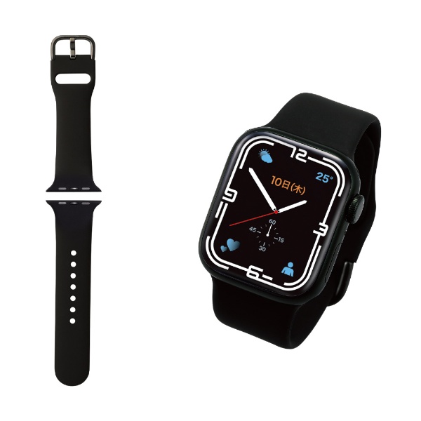 Apple Watch SE（第2世代：GPSモデル）40mmミッドナイトアルミニウム