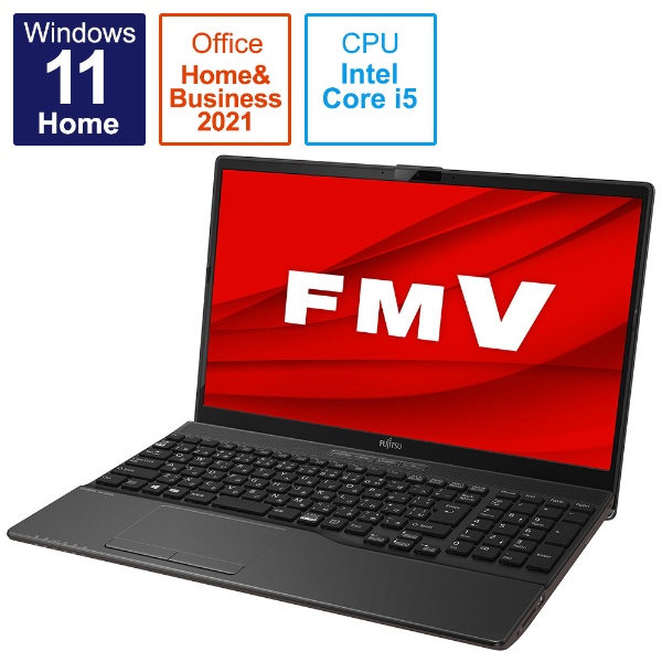 PC/タブレット ノートPC ビックカメラ.com - ノートパソコン LIFEBOOK AH54/F ブライトブラック FMVA54FB [15.6型 /Windows11  Home /intel Core i5 /Office HomeandBusiness /メモリ：8GB /SSD：512GB /2022年1月モデル]