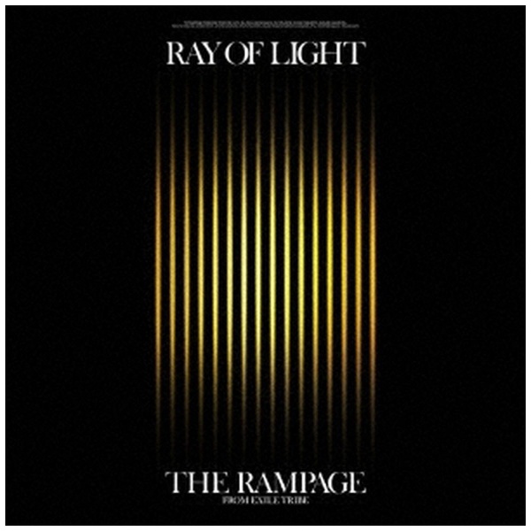 THE RAMPAGE  RAY OF LIGHT　アルバム　CD+ DVD