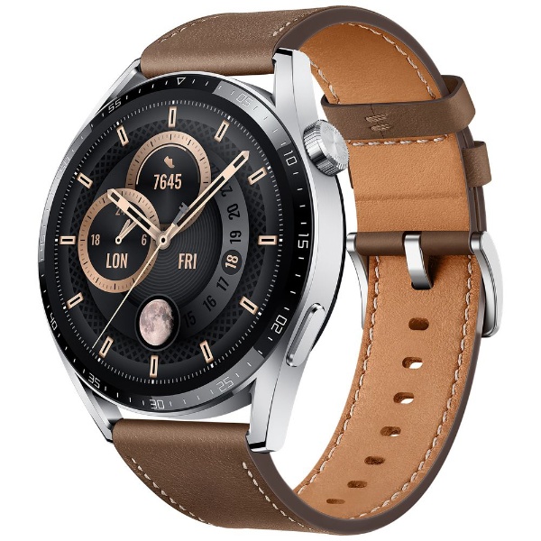 HUAWEI WATCH GT3 46mm/Brown Leather ブラウンレザー WATCHGT3/46MM