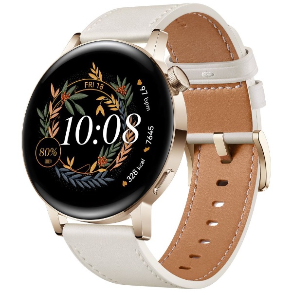 HUAWEI WATCH GT3 42mm/White Leather ホワイトレザー WATCHGT3/42MM