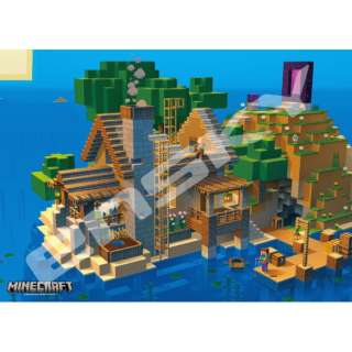 WO\[pY 500-501 Minecraft Beach Cabin