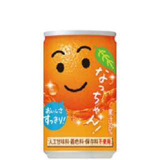 なっちゃん オレンジ 160g 30本【ソフトドリンク】