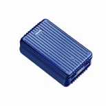 手机电池SUPER TANK POLYMER 26800mAh附属的电缆长： 100cm蓝色ZDA8PDP-BLUE-PL[支持USB Power Delivery的/4波特酒（Port）]