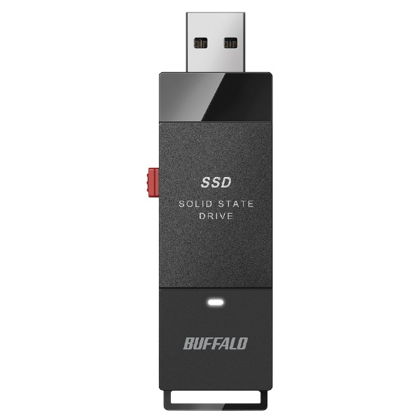 SSD-PUTVB500U3-B 外付けSSD USB-A接続 SIAA抗菌(PC・TV両対応、PS5対応) ブラック [500GB /ポータブル型]  BUFFALO｜バッファロー 通販