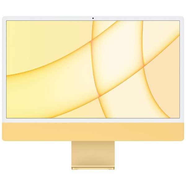 iMac 24インチ Retina 4.5Kディスプレイモデル[2021年/ SSD 256GB / メモリ 8GB / 8コアCPU / 8コアGPU / Apple M1チップ / イエロー]IMAC202105YECTO(Z12S)_1