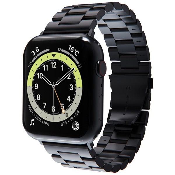 METAL BAND for Apple Watch（41/40/38mm） miak（ミアック） ブラック SFBMAW3840BK ROA｜ロア  通販