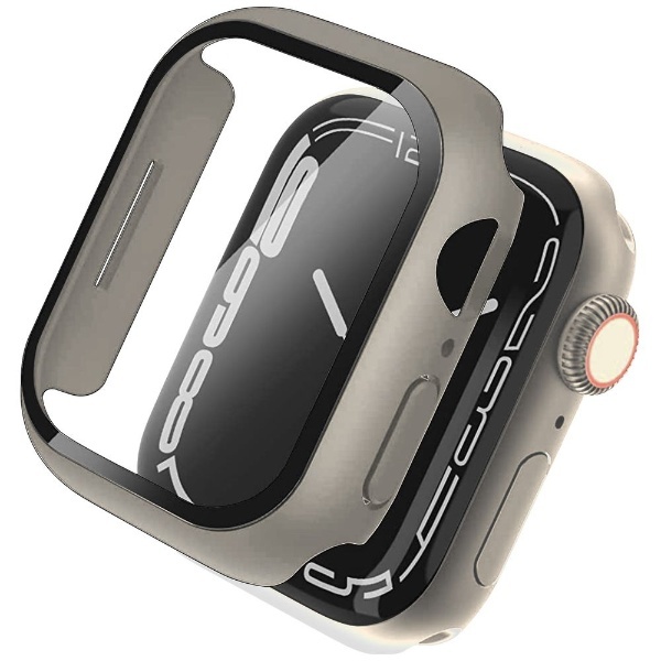 Impact case for Apple Watch Series 7（45mm） 液晶部保護ガラス付きポリカーボネート製ケース Casestudi  カーキ CSWTIP45KK KUTUROGIAN｜クツロギアン 通販