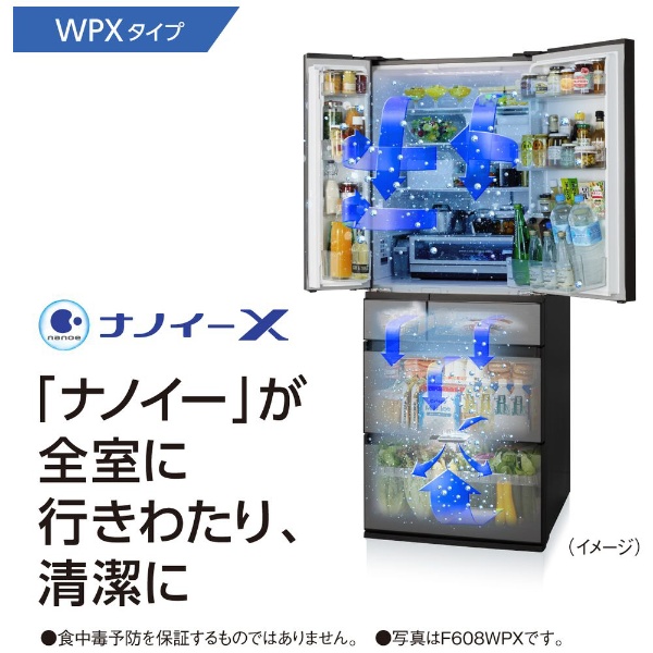 ビックカメラ.com - 冷蔵庫 WPXタイプ オニキスミラー NR-F658WPX-X [6ドア /観音開きタイプ /650L]  《基本設置料金セット》