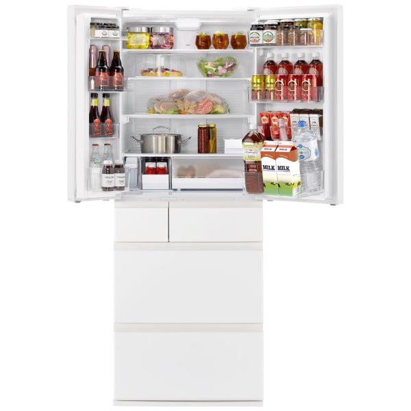 冷蔵庫 MEXタイプ セラミックオフホワイト NR-F518MEX-W [513L /6ドア 