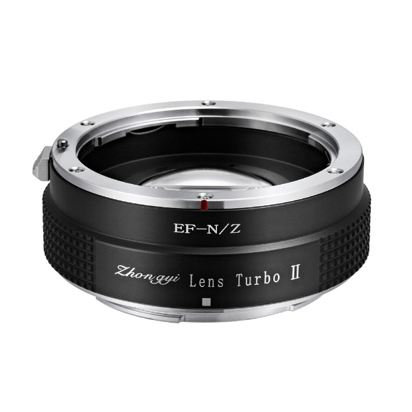 中一光学フォーカルレデューサーアダプター Lens Turbo II EF-NZ （キヤノンEFマウントレンズ → ニコンZマウント変換）  LTIIEF-NZx0.7