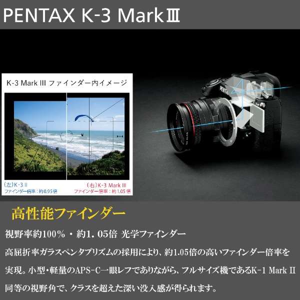 PENTAX K-3 Mark III 20-40 Limited透镜配套元件数码单反相机银[变焦距镜头]_11