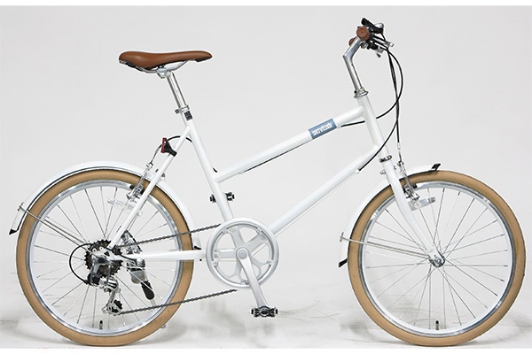自転車 シ－クレットコ－ドミニ S secret code mini S ホワイト SCW206 [外装6段 /20インチ]  2022年モデル【キャンセル・返品不可】
