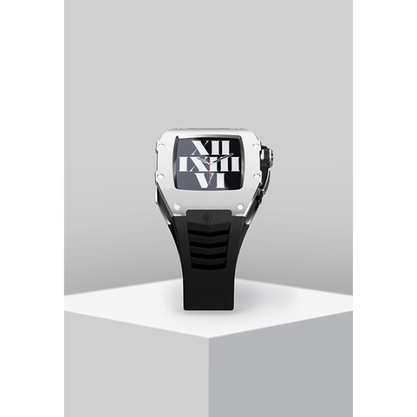 Apple Watch 44mm チタンケース GOLDEN CONCEPT（互換性：44mm Apple Watch Series 4 5 6  および SE.）※Series 7 および Series8は非対応 シルバー RST44 OYAMA TITAN 【一部店舗限定販売】