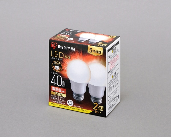 LED電球 40形 E26口金 IRIS LDA4L-G-4T6
