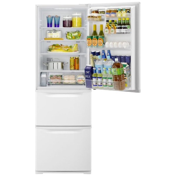 冷蔵庫 Cタイプ グレイスホワイト NR-C373C-W [3ドア /右開きタイプ /365L] 《基本設置料金セット》