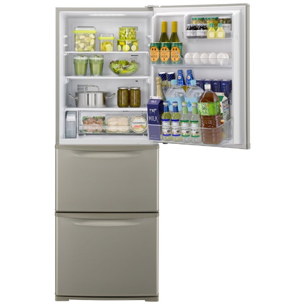 冷蔵庫 Cタイプ グレイスゴールド NR-C343C-N [3ドア /右開きタイプ 
