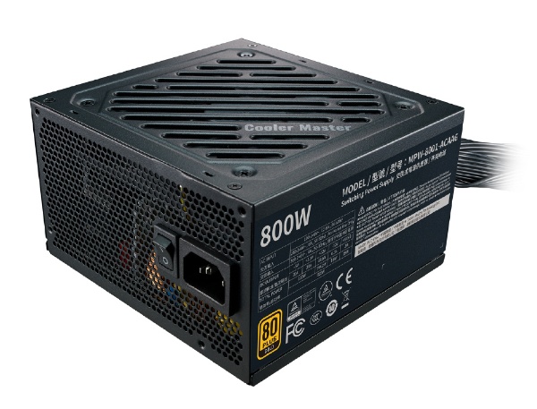 PC電源 G800 Gold MPW-8001-ACAAG-JP [800W /ATX /Gold] クーラー