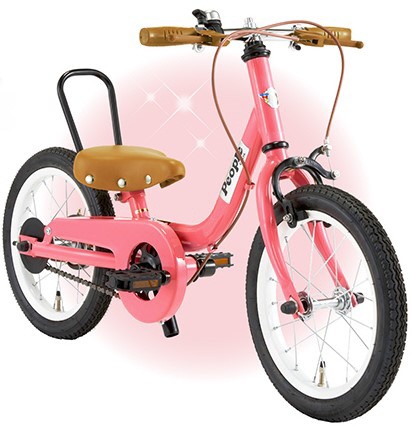 14型 子供用自転車 ケッターサイクル(コスモスピンク/対象年齢：3歳から・適応身長：約90cm～120cm) YGA337 【組立商品につき返品不可】