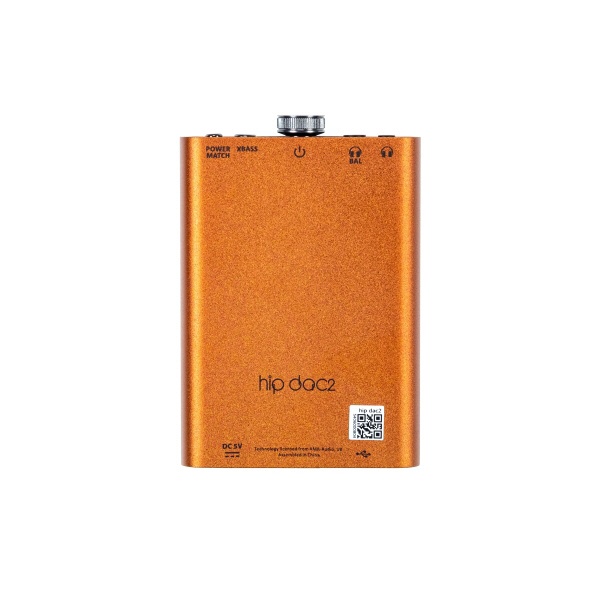 ポータブルアンプ サンセットオレンジ hip-dac2 [ハイレゾ対応 /DAC