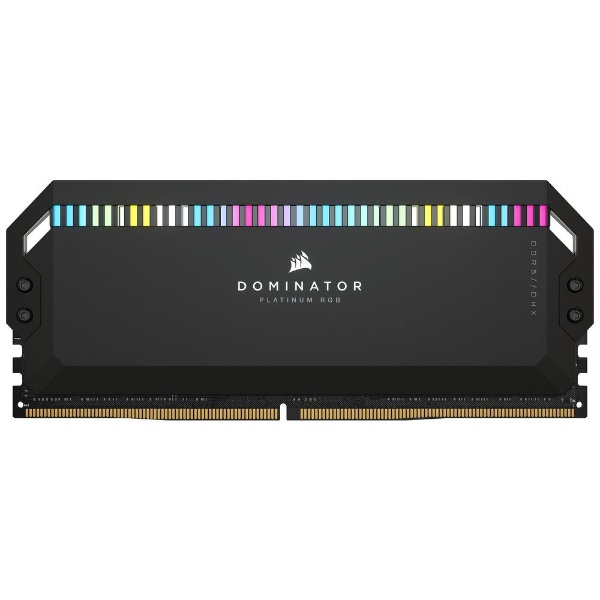 CORSAIR(コルセア) DDR5-5200(PC5-41600)DIMM 32GB(16GB×2)VENGEANCE RGB DDR5 ブラック CMH32GX5M2B5200Z40K 返品種別B