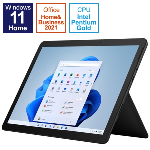 Surface Go 3 ブラック [10.5型 /Windows11 S /intel Pentium /メモリ：8GB /SSD：128GB]  8VA-00030 【在庫限り】 マイクロソフト｜Microsoft 通販 | ビックカメラ.com