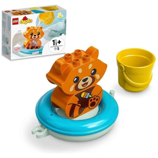 在LEGO(Ｌｅｇｏ)10964 deyupuro浴缸玩吧！小熊猫[，为处分品，出自外装不良的退货、交换不可能]_1