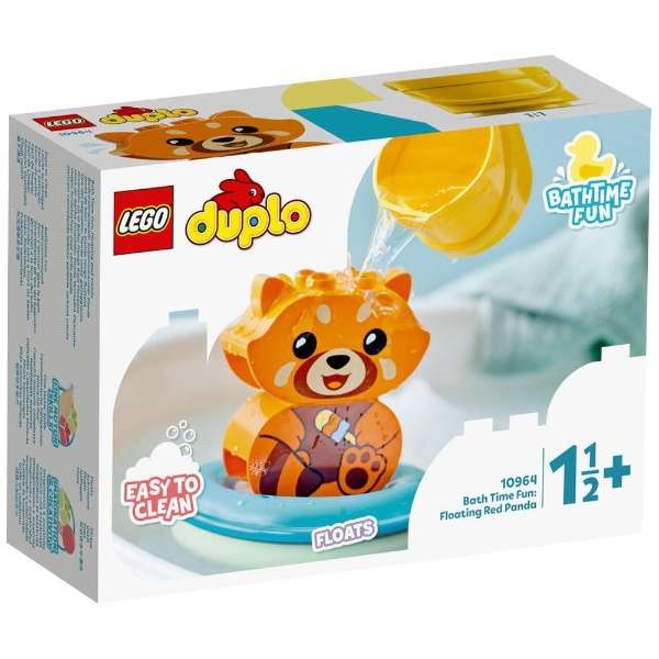 在LEGO(Ｌｅｇｏ)10964 deyupuro浴缸玩吧！小熊猫[，为处分品，出自外装不良的退货、交换不可能]_2