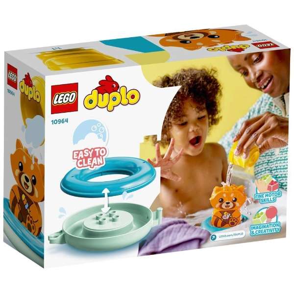 在LEGO(Ｌｅｇｏ)10964 deyupuro浴缸玩吧！小熊猫[，为处分品，出自外装不良的退货、交换不可能]_3