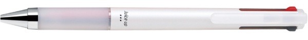 ジュースアップ３ 多色ボールペン ホワイト LKJP-50S4-W [0.4mm