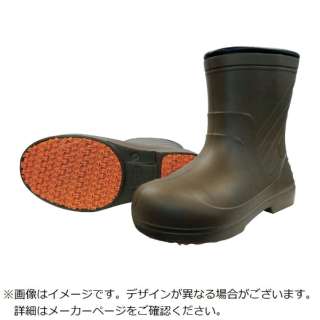 喜多柔软的EVA橡胶安全的短的橡胶长筒靴BRAUN LL(265?270)KR7050BRLL