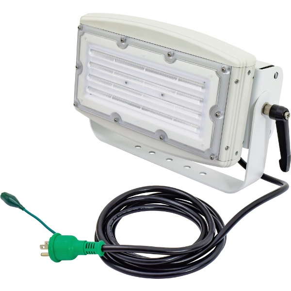 日動スクエアライト１００Ｗ電源装置一体型昼白色投光器型ワイド LEIS100DJW50K