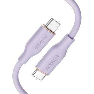 Anker PowerLine III Flow USB-C & USB-C P[u 0.9m Cgp[v A85520V1 [USB Power DeliveryΉ]