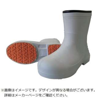 喜多柔软的EVA橡胶安全的短的橡胶长筒靴灰色M(245?250)KR7050GRYM