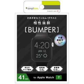 Apple Watch Series 7i41mmj op[P[X tXebhubN TR-AW2141-BP-CLBK