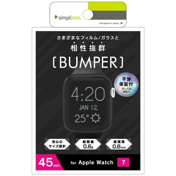 Apple Watch Series 745mm Хѡ եƥåɥ֥å TR-AW2145-BP-CLBK