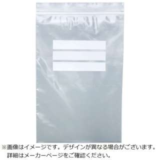 附带TRUSCO拉锁的塑料袋(在白框)0.04mm厚120x85mm200枚入TCBW-D-4A-TM3100