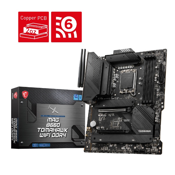 マザーボード MAG B660 TOMAHAWK WIFI DDR4 [ATX] MSI｜エムエスアイ 通販 | ビックカメラ.com