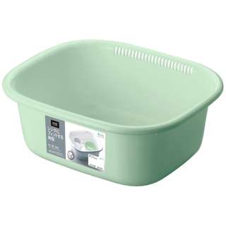 Nポゼ 洗い桶（角型） グリーン A4312