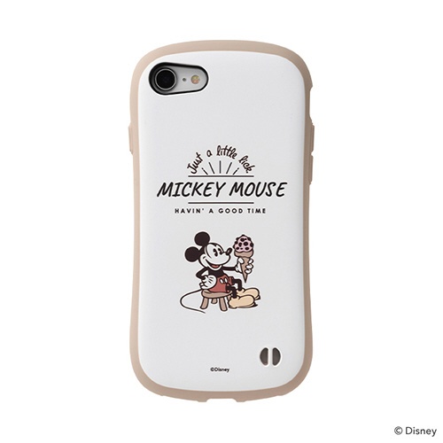 iPhoneSE（第3・2世代）/8/7専用]ディズニーキャラクター iFace First Class Cafeケース iFace  ミッキーマウス/アイスクリーム 41-937532