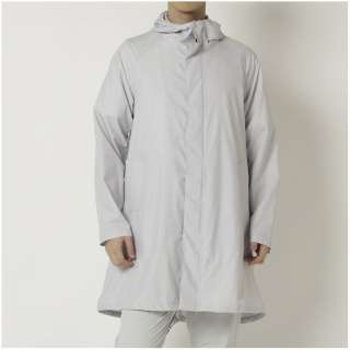 男子的小型的水再父母大衣(M码/海湾标准打数灰色)B2ME1050