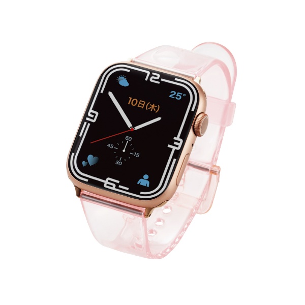 åץ륦å Х ٥ Apple Watch Ultra / SE ( 2 / 1 ) / Series 8 / 7 / 6 / 5 / 4 / 3 / 2 / 1 [ 49mm 45mm 44mm 42mm ] ե Ѿ׷ ꥢǥ ꥢԥ ꥢԥ AW-45BDUCPNC