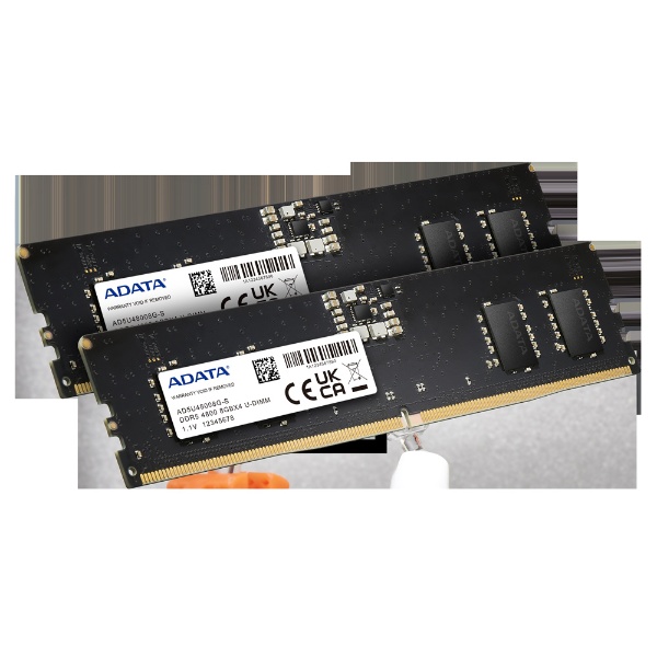 増設メモリ DDR5-4800 AD5U48008G-DT [DIMM DDR5 /8GB /2枚] ADATA