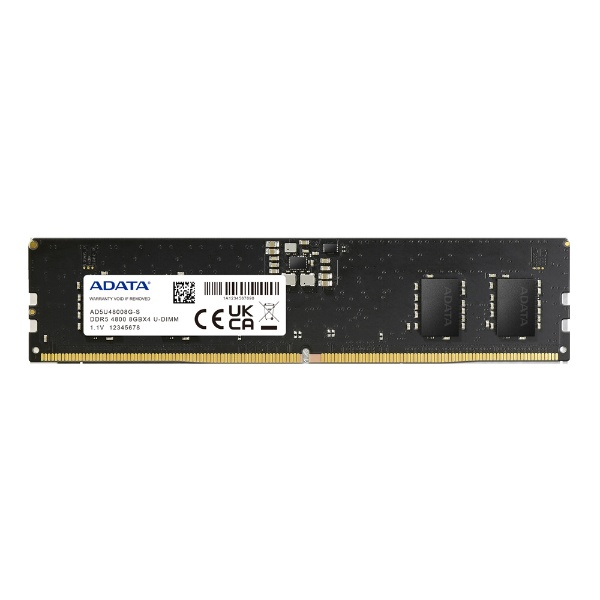 増設メモリ DDR5-4800 AD5U480016G-R [DIMM DDR5 /16GB /1枚] ADATA