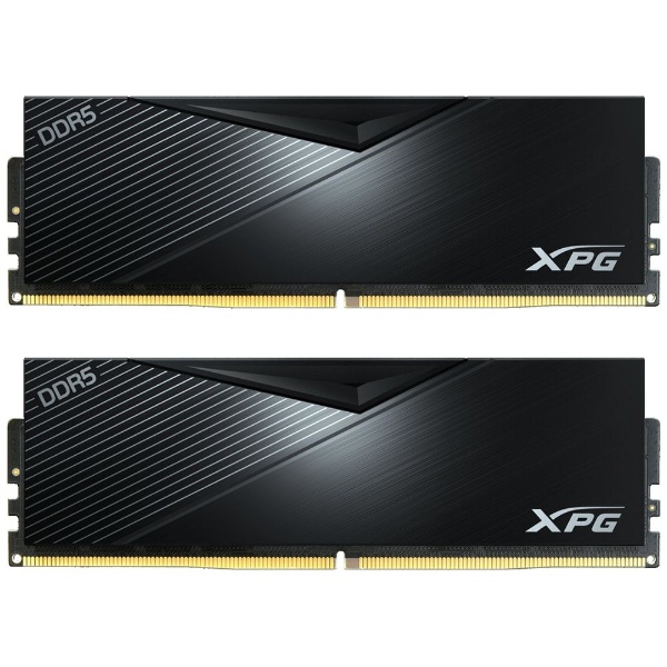 増設メモリ XPG LANCER DDR5-5200 ブラック AX5U5200C3816G-DCLABK